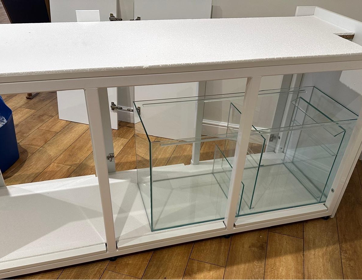 Arowana fish tank cycling setup
